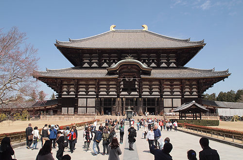 Le temple Todai-ji, monument principal du parc de Nara