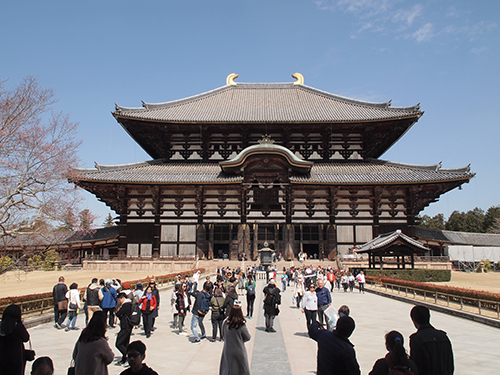 Le temple Todai-ji, monument principal du parc de Nara