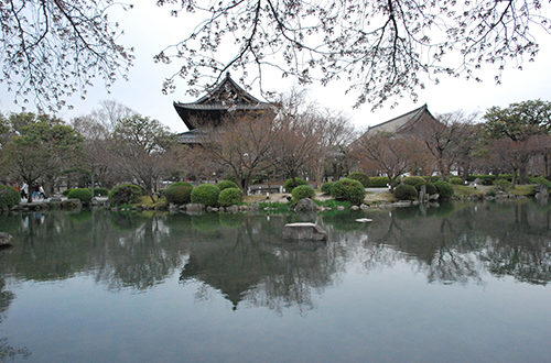 Le temple buddiste Toji à Kyoto